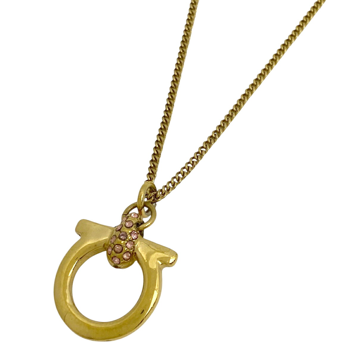 【美品】SalvatoreFerragamo ヴァラ チェーンネックレス ヴァラ ネックレス - ウィメンズ | Ferragamo