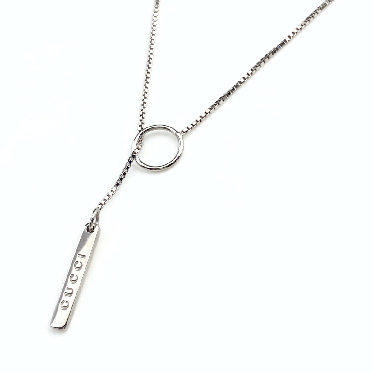 GUCCI グッチ　ラリアット　ネックレス 楽天市場】GUCCI グッチ ラリアット ネックレス アイコン