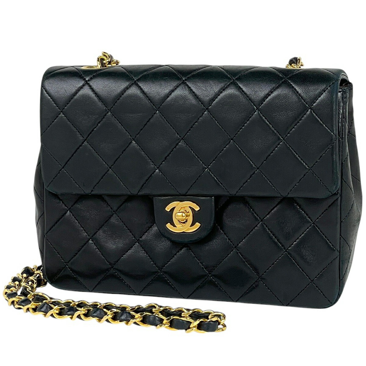 CHANEL★マトラッセ★チェーンショルダーバックパック★ブラック シャネル CHANEL マトラッセプッシュロックチェーンショルダー