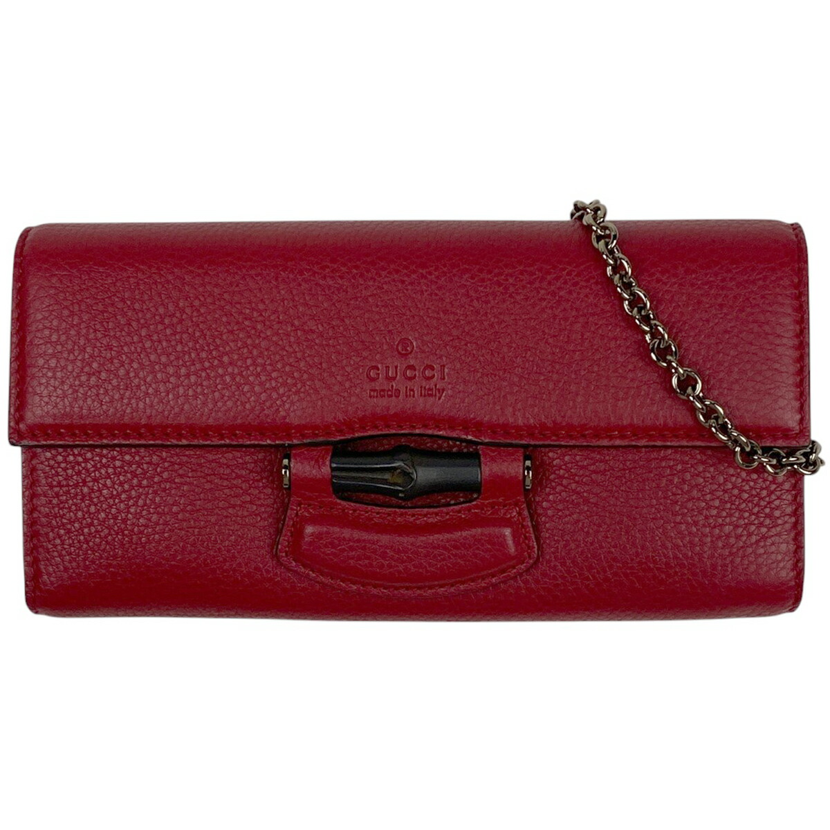 楽天市場】グッチ GUCCI パドロック チェーンウォレット 453506 二