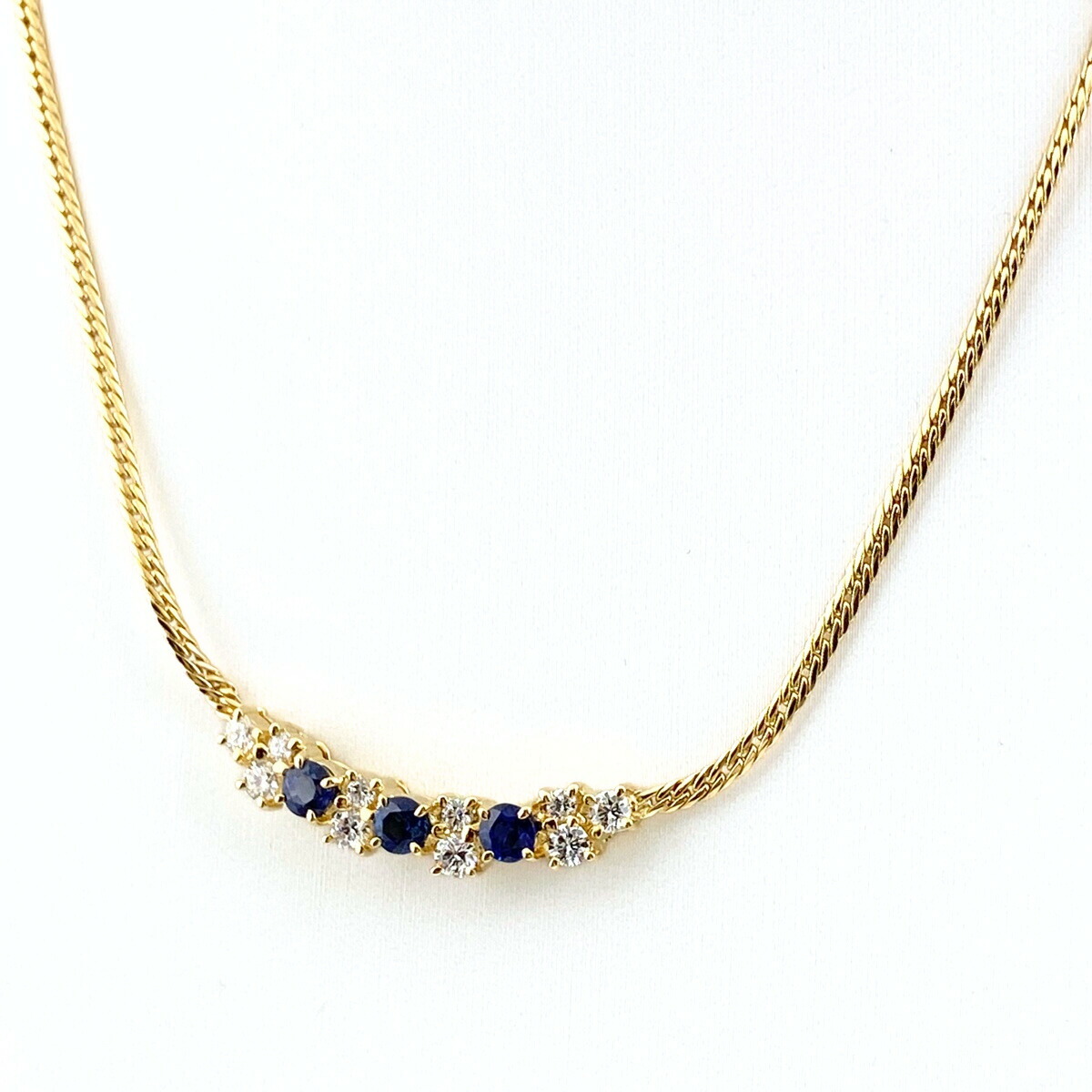 新品 未使用 ネックレス ゴールド ミキモト ミキモトネックレス サファイア 楽天市場】☆7/11 ミキモト ブルーサファイア ネックレス 0.86ct
