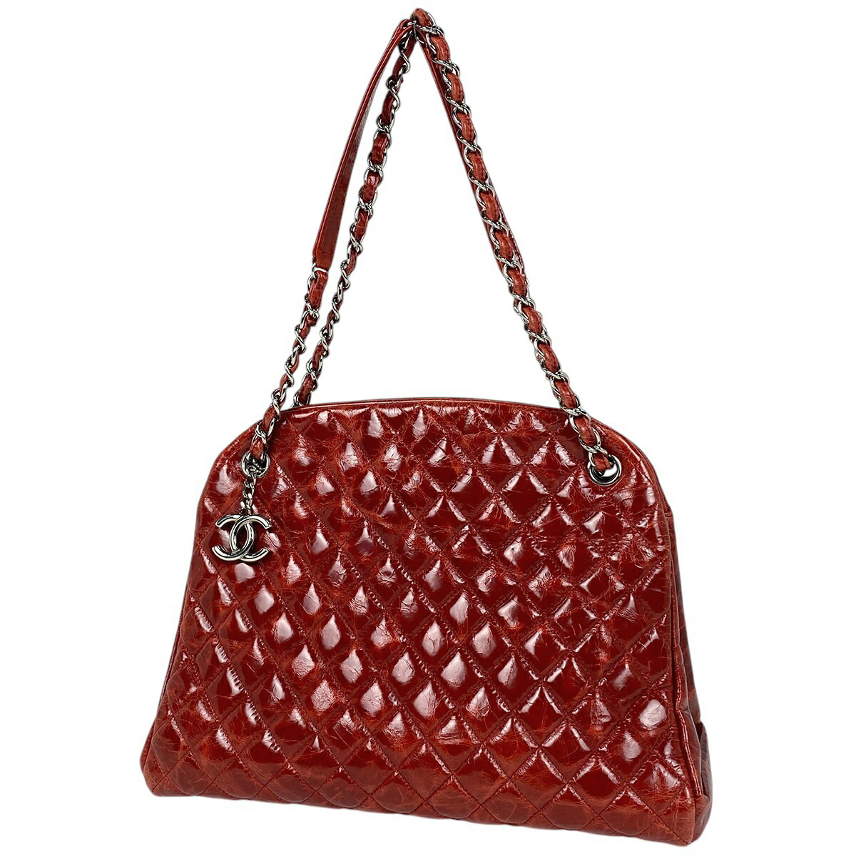 CHANEL マトラッセ マドモアゼル レザー ボーリング チェーン バイセル公式】シャネル マドモアゼル チェーン ショルダー