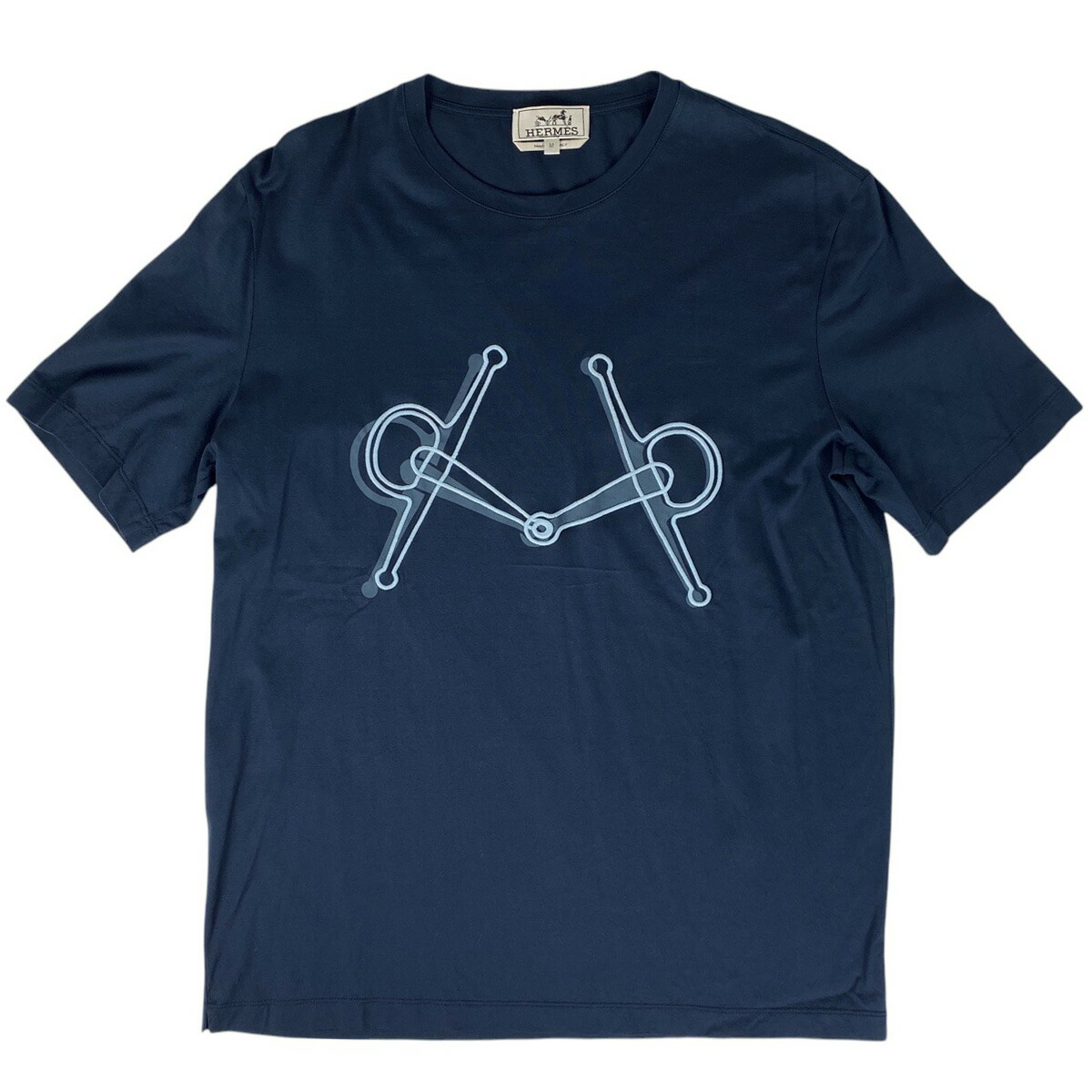 HERMES エルメス リボンテープ柄 ロゴ Tシャツ HERMES エルメス リボンテープ柄 ロゴ Tシャツ - メルカリ
