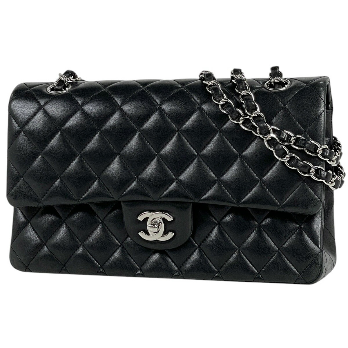 楽天市場】シャネル CHANEL マトラッセ Wフラップ チェーン
