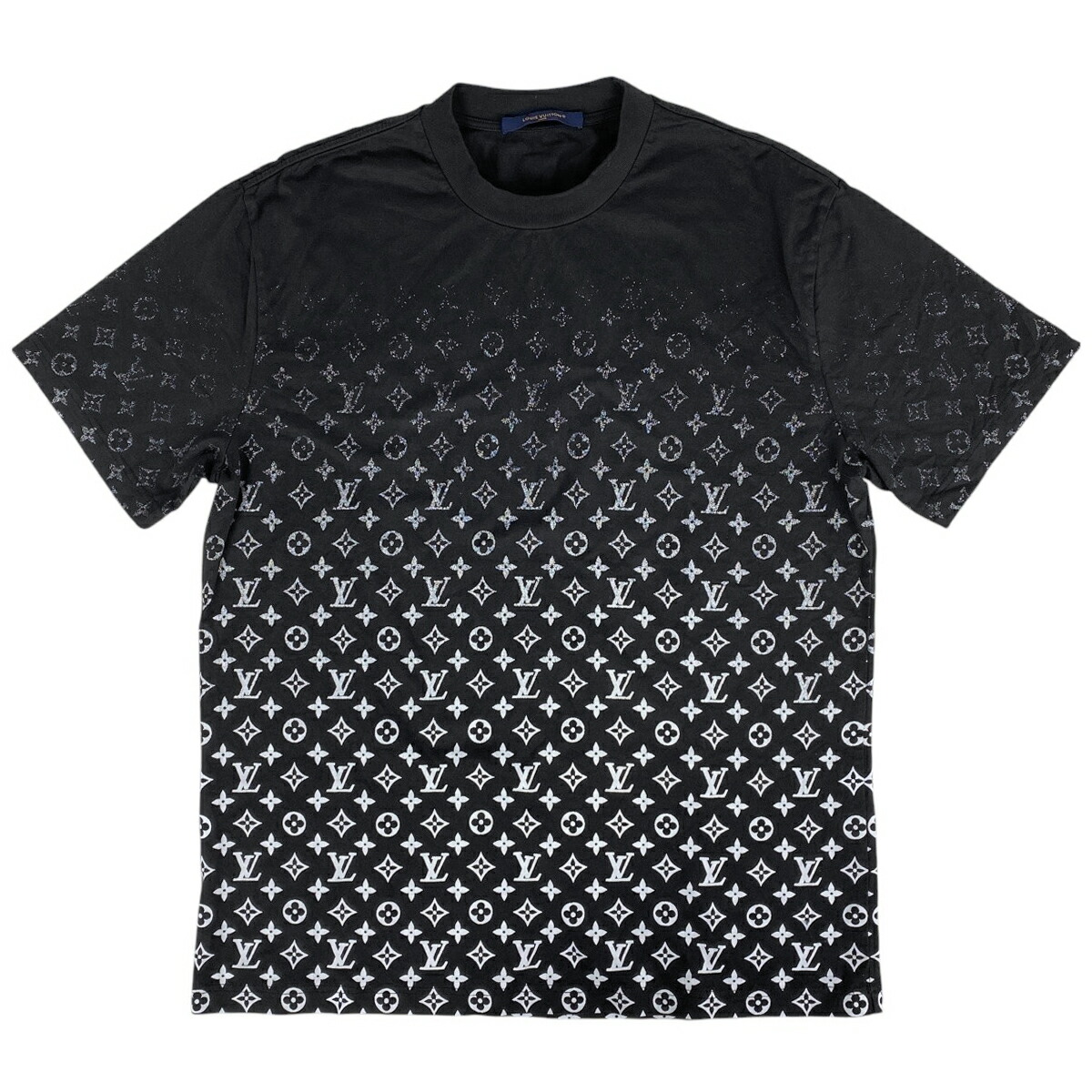 【グラデがオシャレ☆】LV モノグラム 半袖Tシャツ 楽天市場】LOUIS VUITTON ルイヴィトン 黒 ブラック