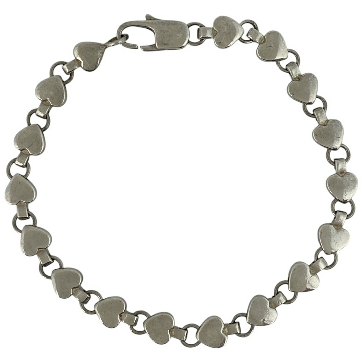 シルバー silver 925 ハードウェア ブレスレット 17 18 19 シルバー silver 925 ハードウェア ブレスレット 20cm - メルカリ