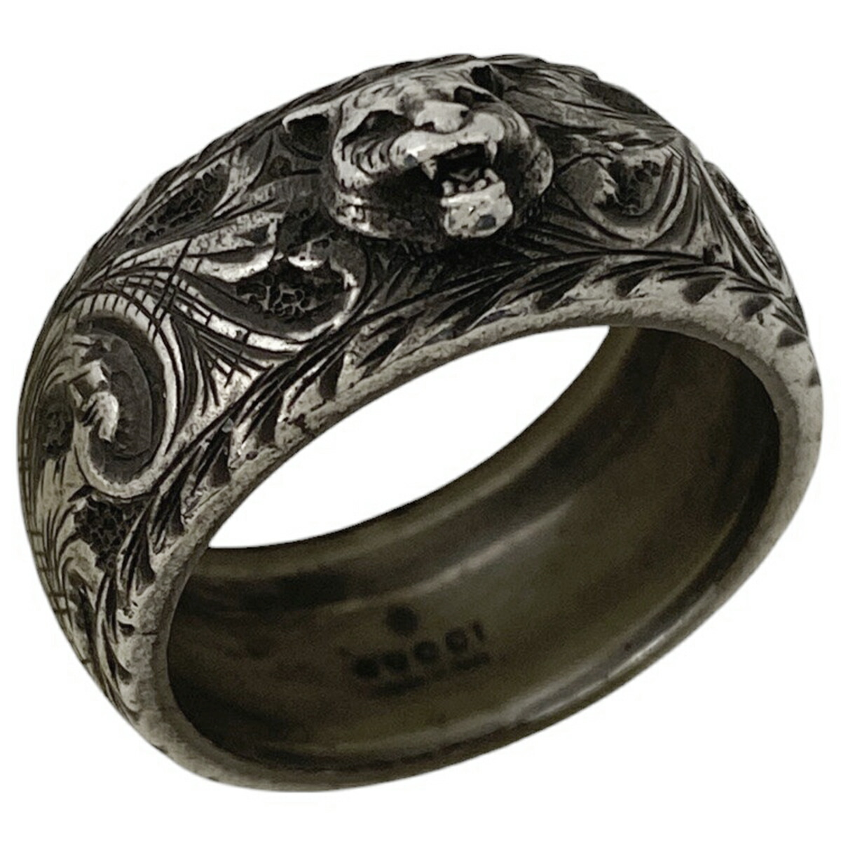 GUCCI ヘキサゴン ナット リング シルバー D2412006 org.jpg