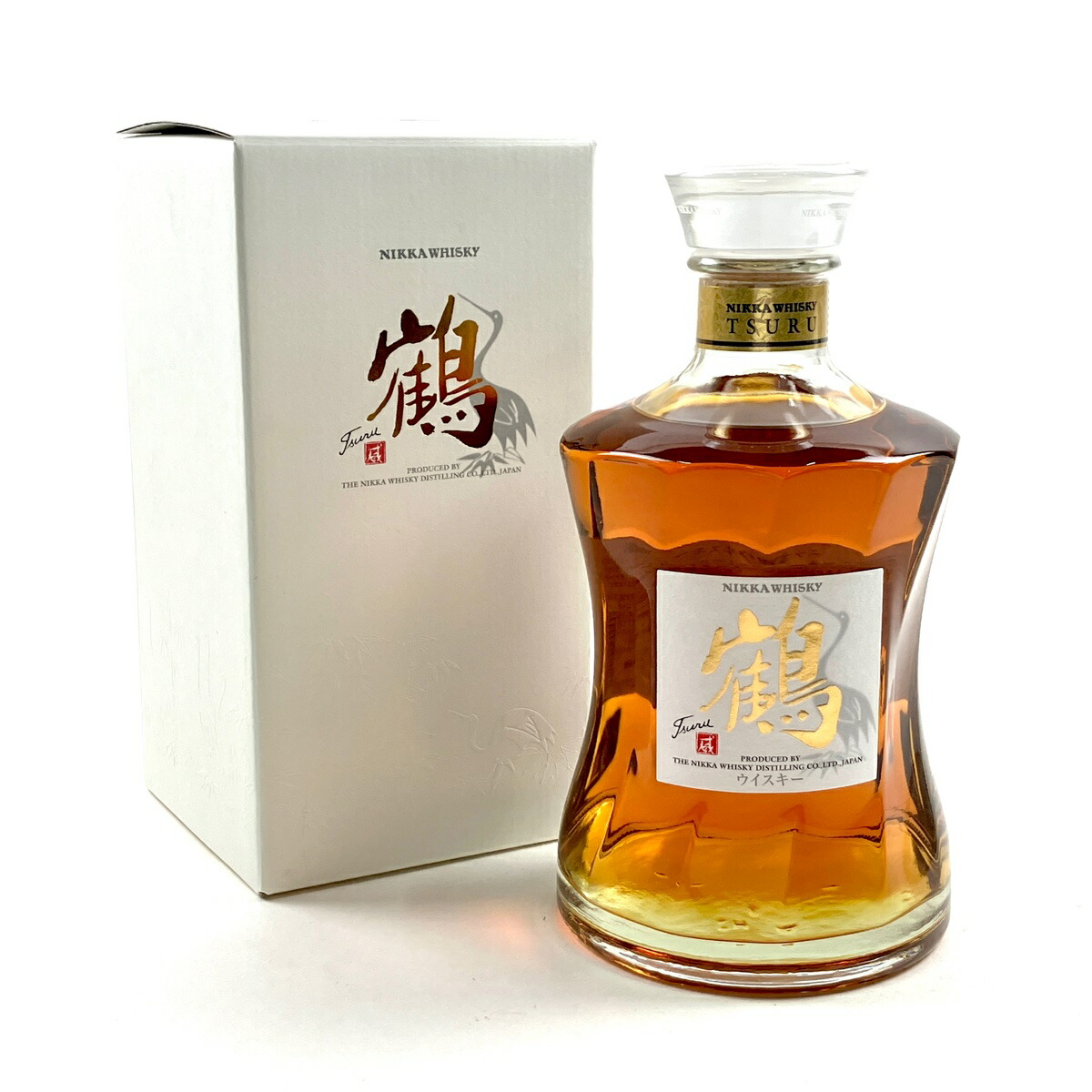 NIKKA TSURU ウイスキー　未開封 新品未開封］NIKKA WHISKY TSURU 陶器ボトル - メルカリ