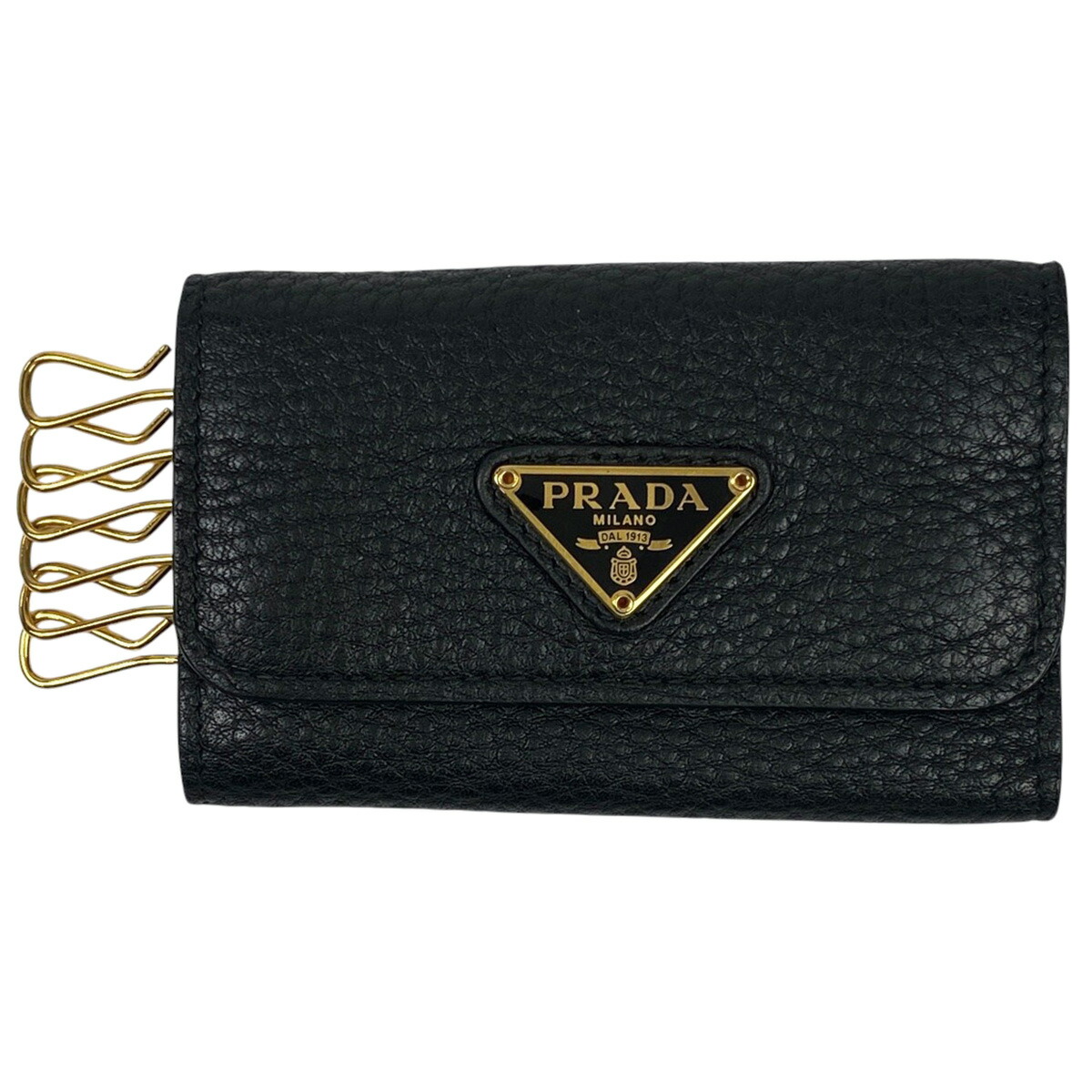 新品未使用黒プラダキーケースpradaブラック プラダ PRADA キーケース （ブラック） -waja bazar - 海外