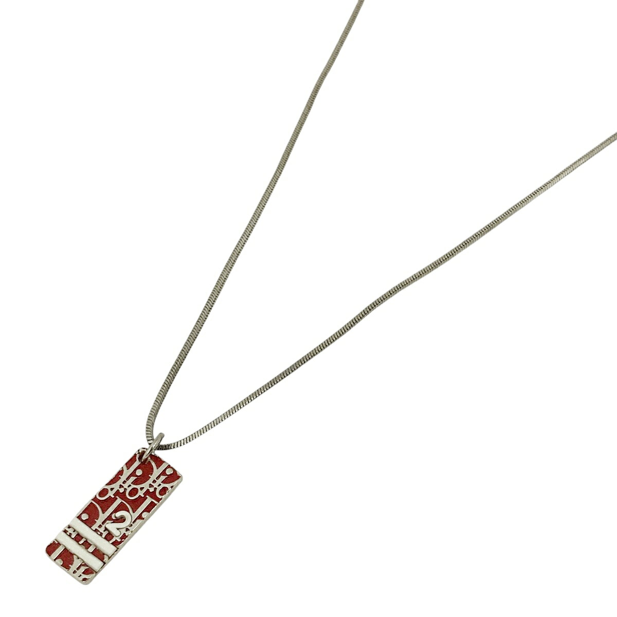 Dior ディオール トロッター ネックレス　レッド系 楽天市場】クリスチャンディオール Dior トロッター ネックレス