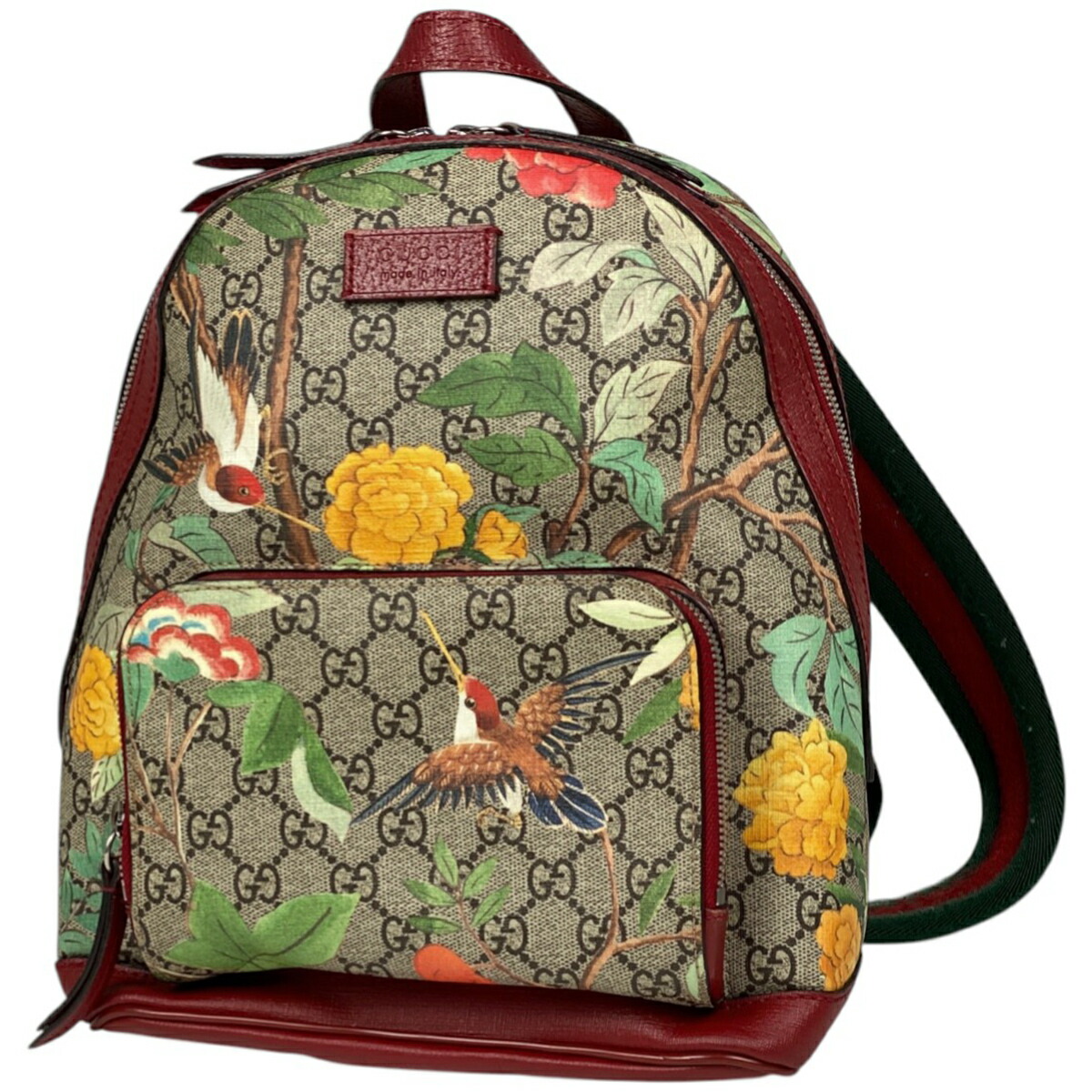 GUCCI グッチ リュック バックパック GG チルドレン GUCCI グッチ リュックサック チルドレンズ パパガッロ オウム