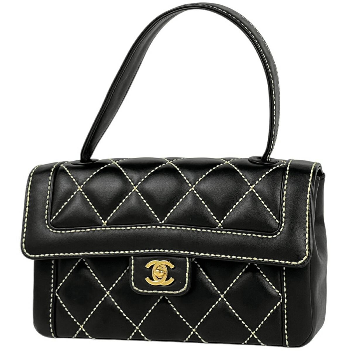 楽天市場】シャネル マトラッセ ココマーク ワイルドステッチ