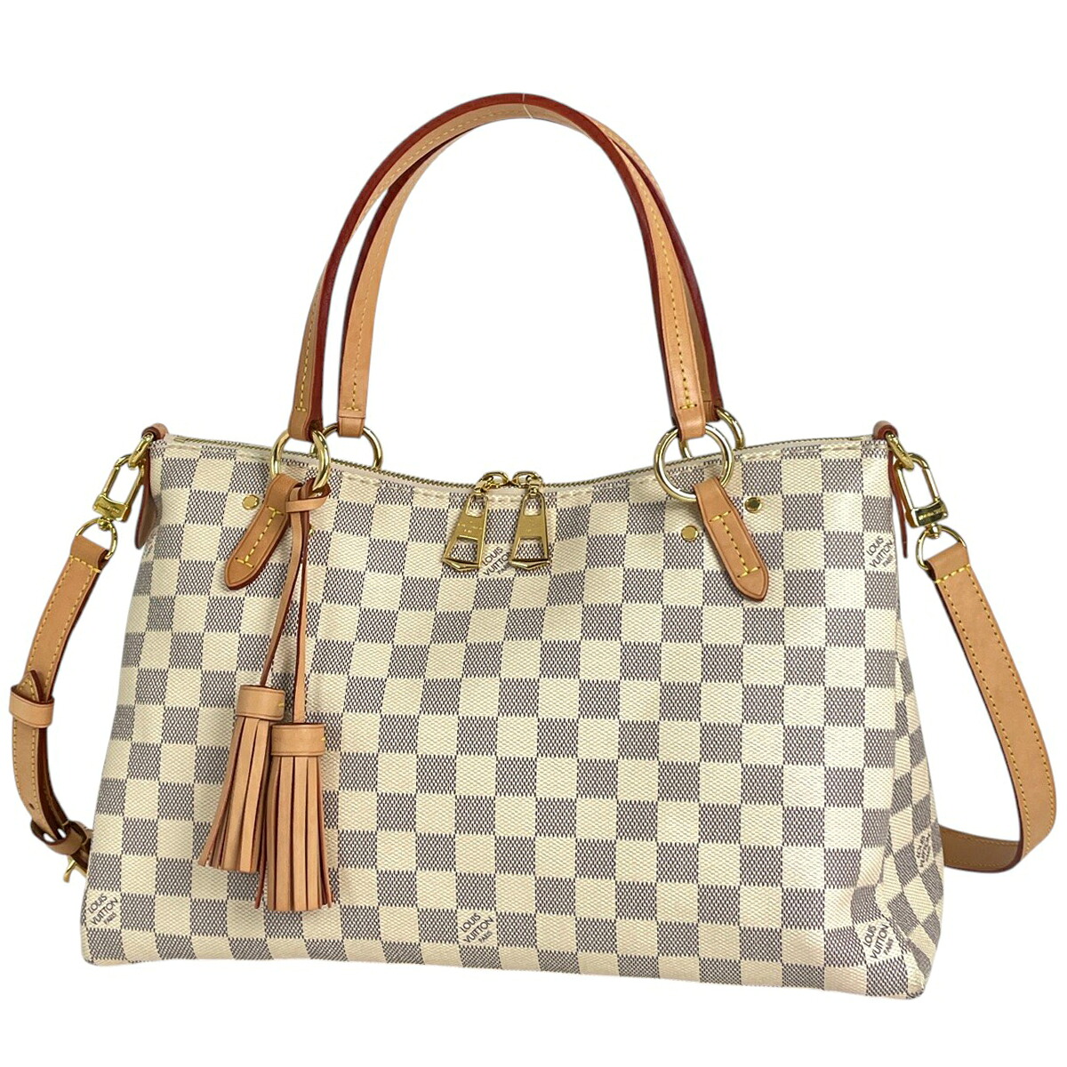 【超お得2点セット!!】LV ダミエトートバッグとポーチ2点☆ Amazon | (ルイヴィトン) ルイ・ヴィトン バッグ N63032 LOUIS