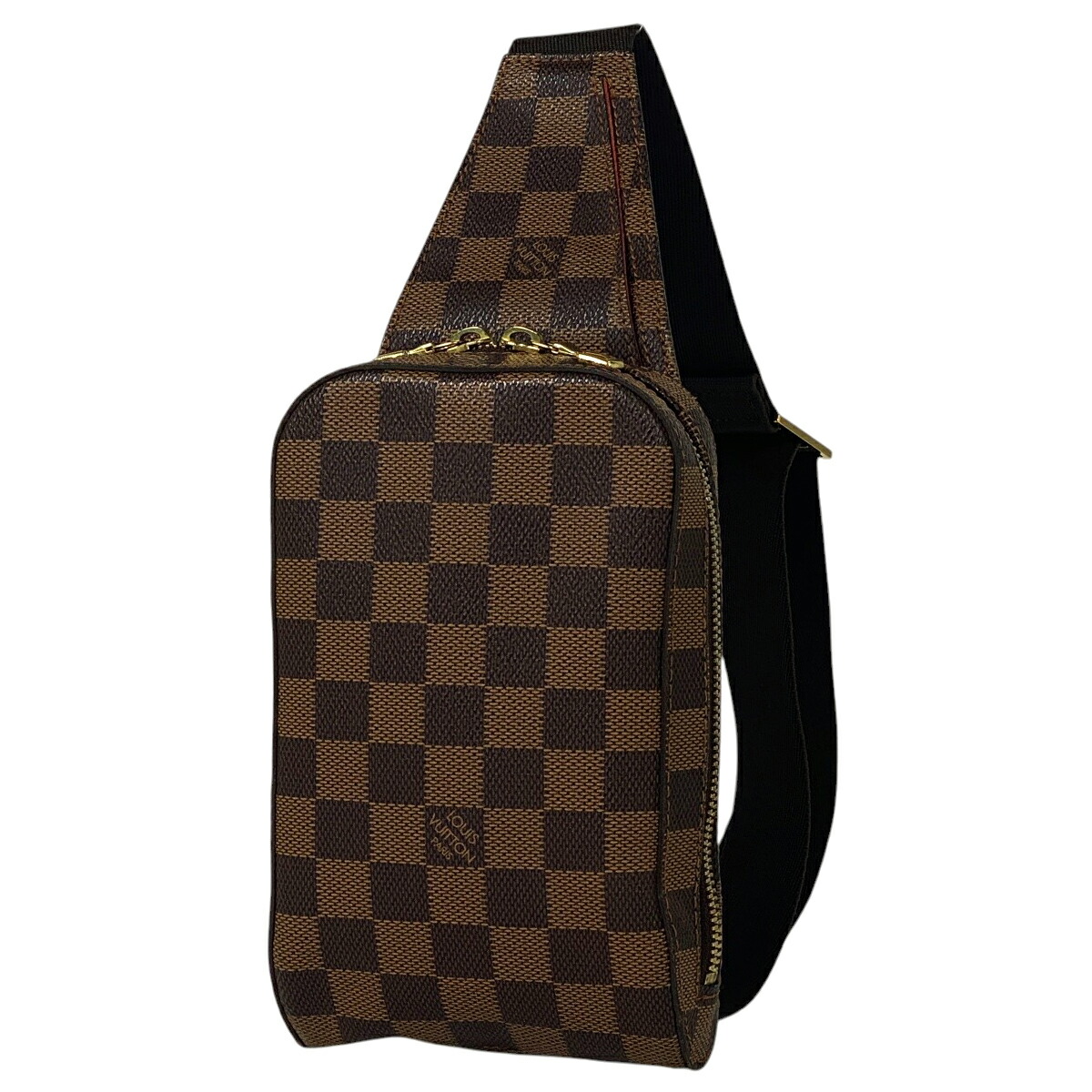 美品 フォロ割 ルイヴィトン ダミエ ジェロニモス ボディバッグ ウエストバック 美品 フォロ割 ルイヴィトン ダミエ ジェロニモス ボディバッグ