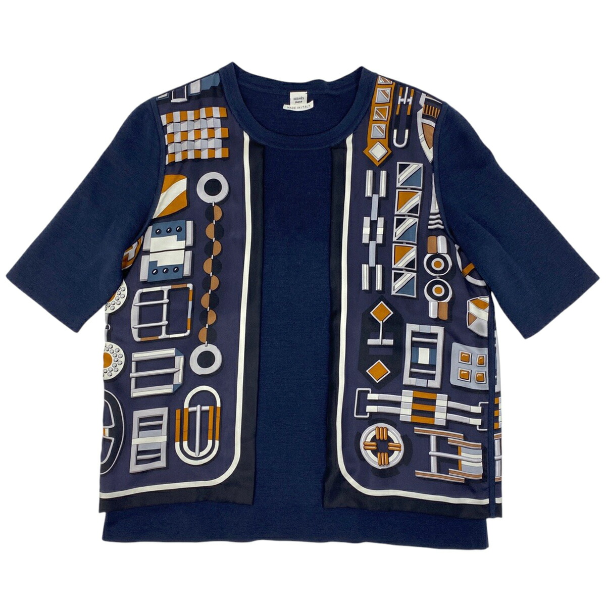 楽天市場】HERMES エルメス 半袖ニット レディース トップス