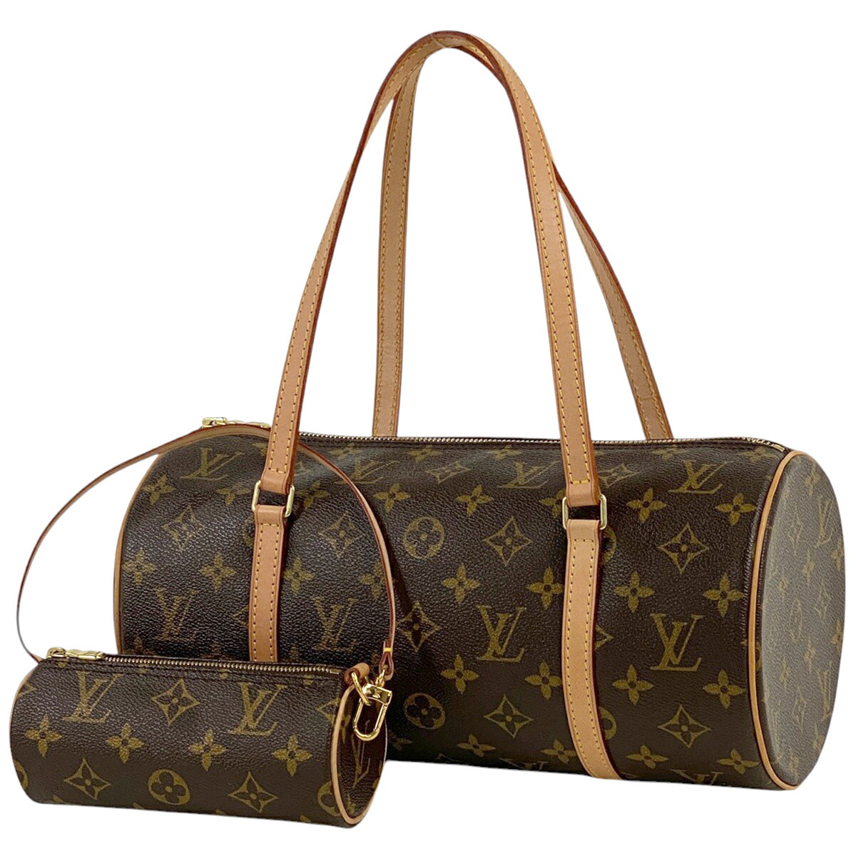 ルイ・ヴィトン　パピヨン 楽天市場】ルイ・ヴィトン Louis Vuitton パピヨン 30 バレルバッグ 筒