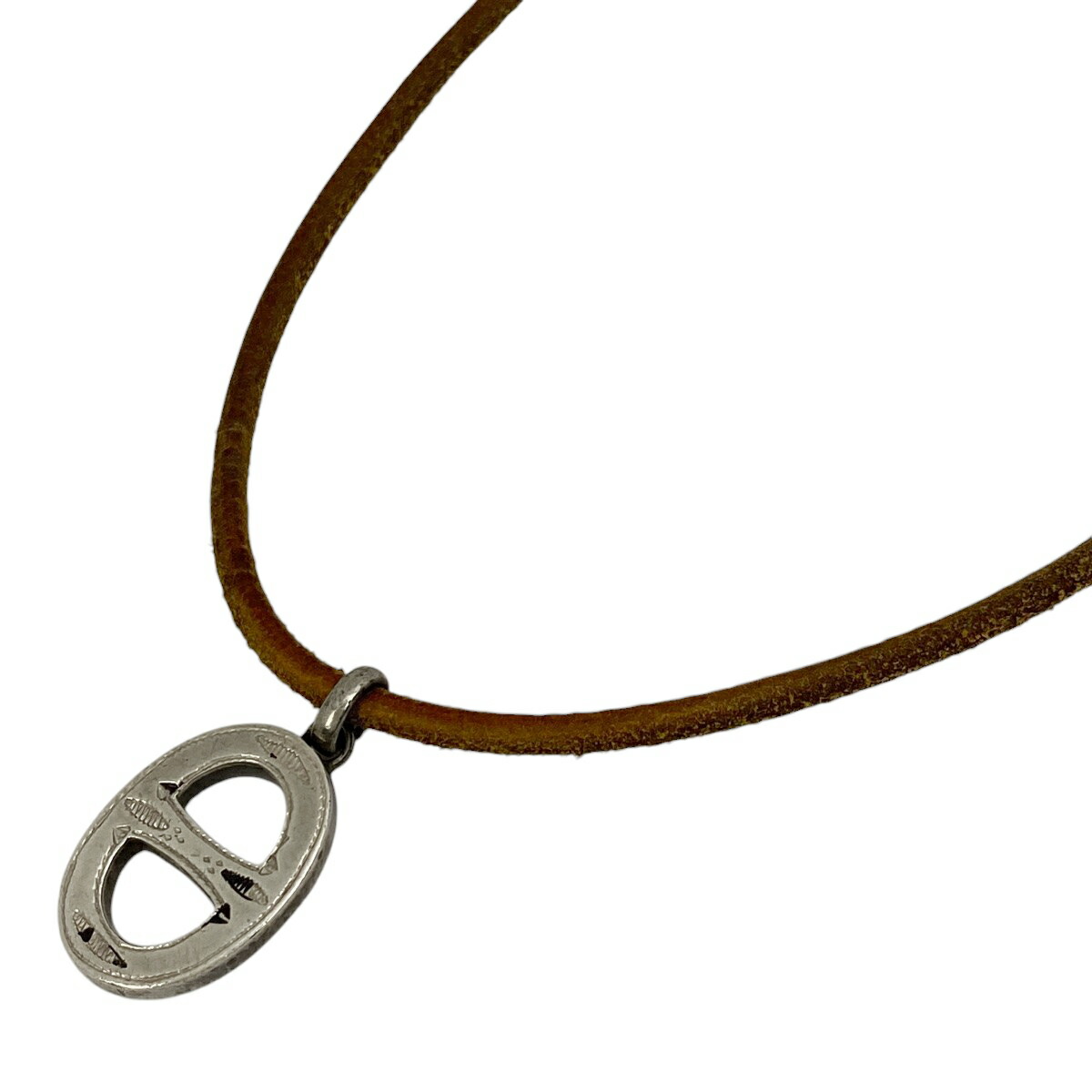 エルメス　トゥアレグ　H カデナ　チャーム　925 HERMES エルメス カデナ トゥアレグ シルバー925 チャーム H