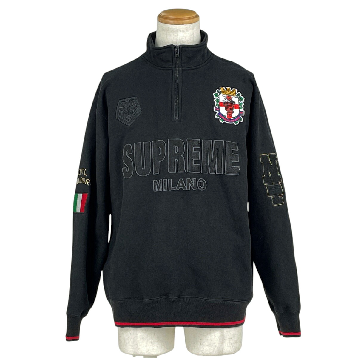 【入手困難!!】シュプリーム ✈︎ハーフジップ 長袖シャツ プルオーバー Supreme Denim Collar Half Zip Sweatshirt 23ss week13