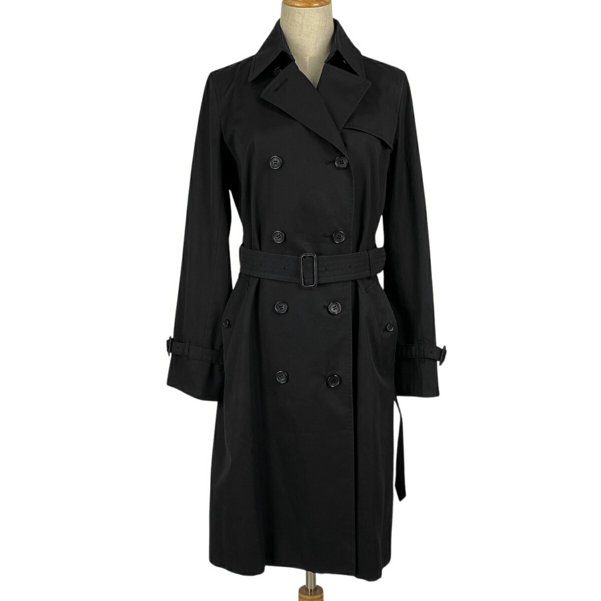 BURBERRY LONDON トレンチコート 黒 チェック LL相当 楽天市場】良品☆BURBERRY LONDON バーバリーロンドン ロゴ