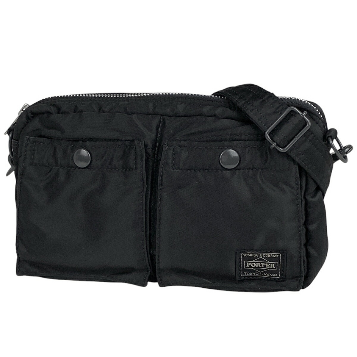 PORTER×5525gallery コラボ　レザー　巾着ショルダー　バッグ PORTER×5525gallery コラボレザー巾着ショルダーバッグ