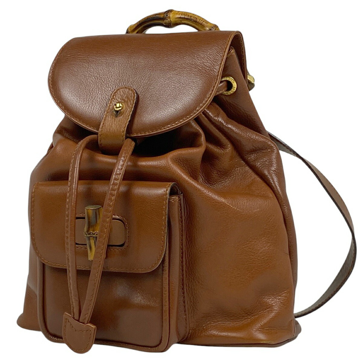 45868★グッチ リュックサック オールドグッチ バンブー バッグパック GUCCI グッチ バンブー リュックサック リュック オールドグッチ