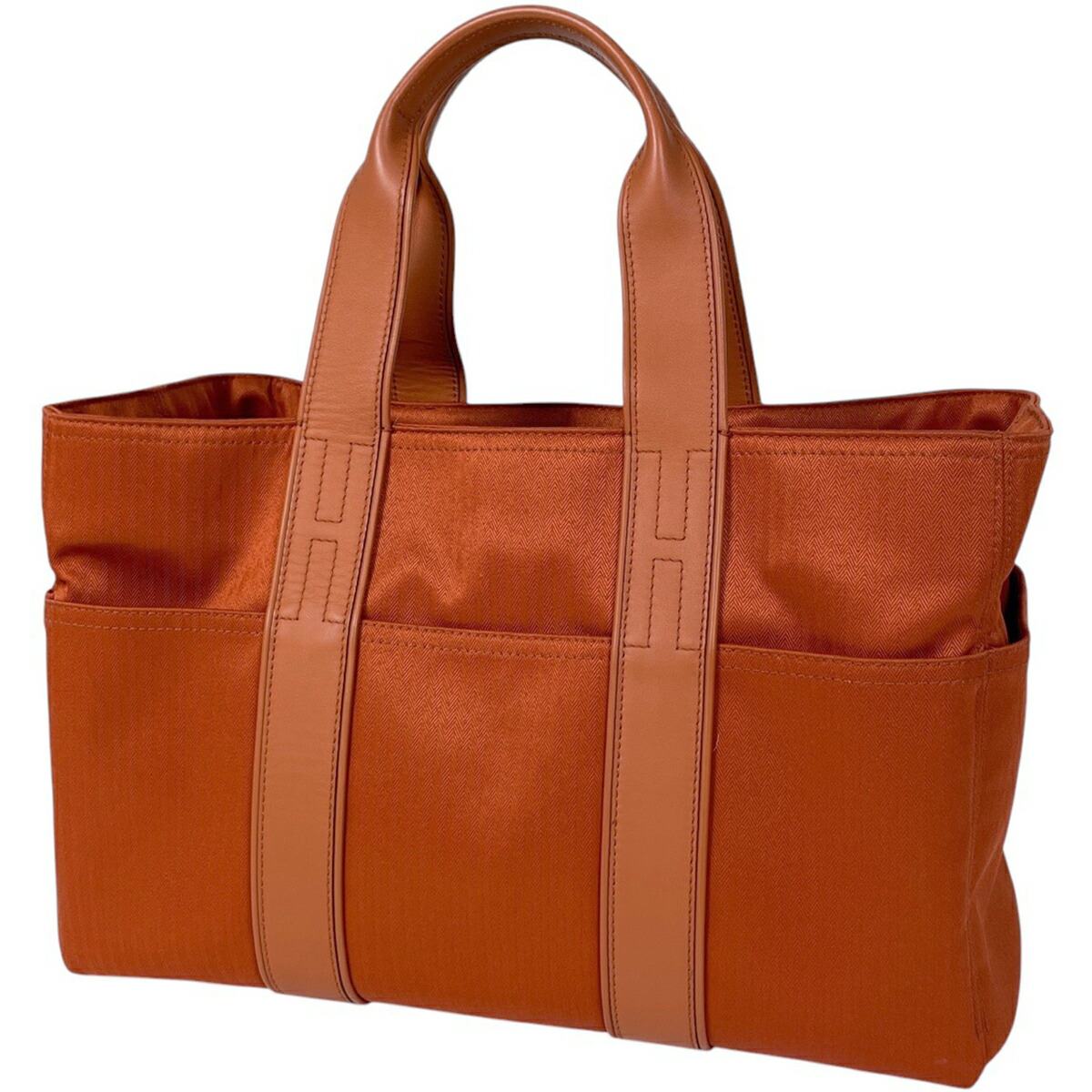 エルメス　アカプルコMM オレンジ 楽天市場】エルメス HERMES アカプルコ MM ハンドバッグ トート