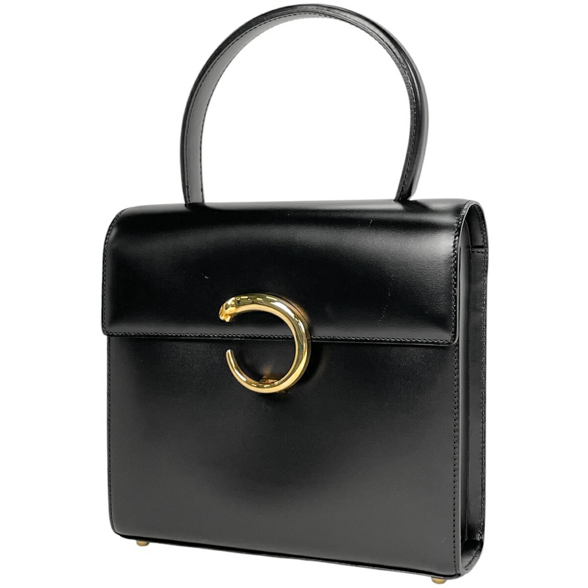 美品【Cartier】ハンドバッグ　パンテール　レオパード　ブラック 楽天市場】CARTIER カルティエ レオパード 豹柄 ヒョウ