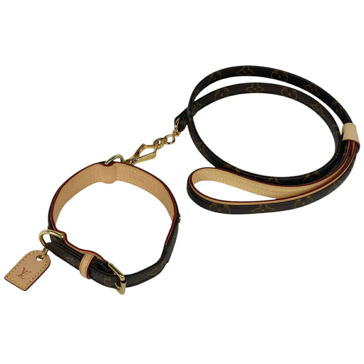 LOUIS VUITTON ドッグリード レッス バクスターMM モノグラム ルイヴィトンドッグリードレッスバクスターMM 犬モノグラム