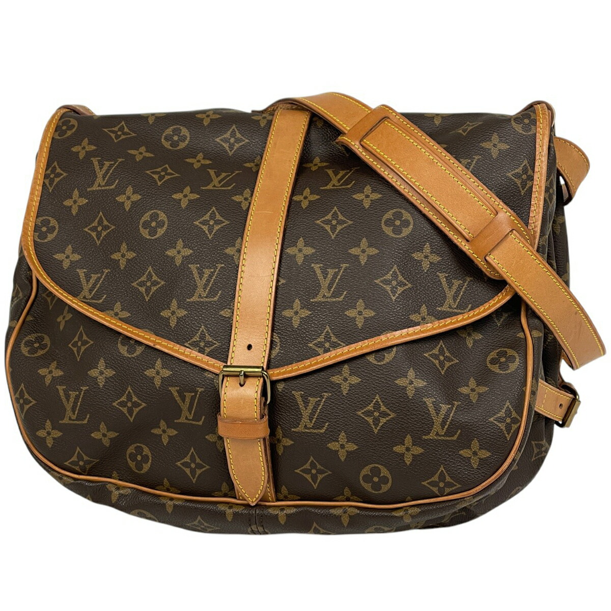 ルイヴィトン モノグラム ソミュール35 ショルダーバッグ M42254 楽天市場】【バッグ】LOUIS VUITTON ルイ ヴィトン モノグラム