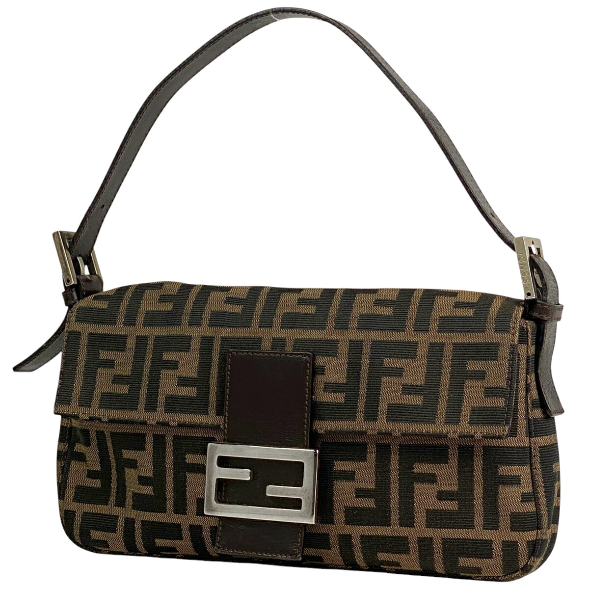 【レア】 マンマバケット　コーデュロイ　カーキ　ワンショルダー　バッグ レア】FENDI マンマバケット コーデュロイ カーキ ワン