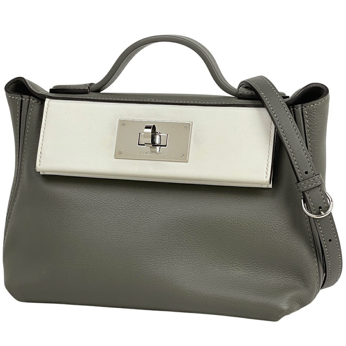 エルメス HERMES 24/24 ヴァンキャトル29 ハンドバッグ バッグ レザー トゴ トゴ レディース グレー系 【中古】 楽天市場】エルメス HERMES 24/24 ヴァンキャトル29 ハンドバッグ