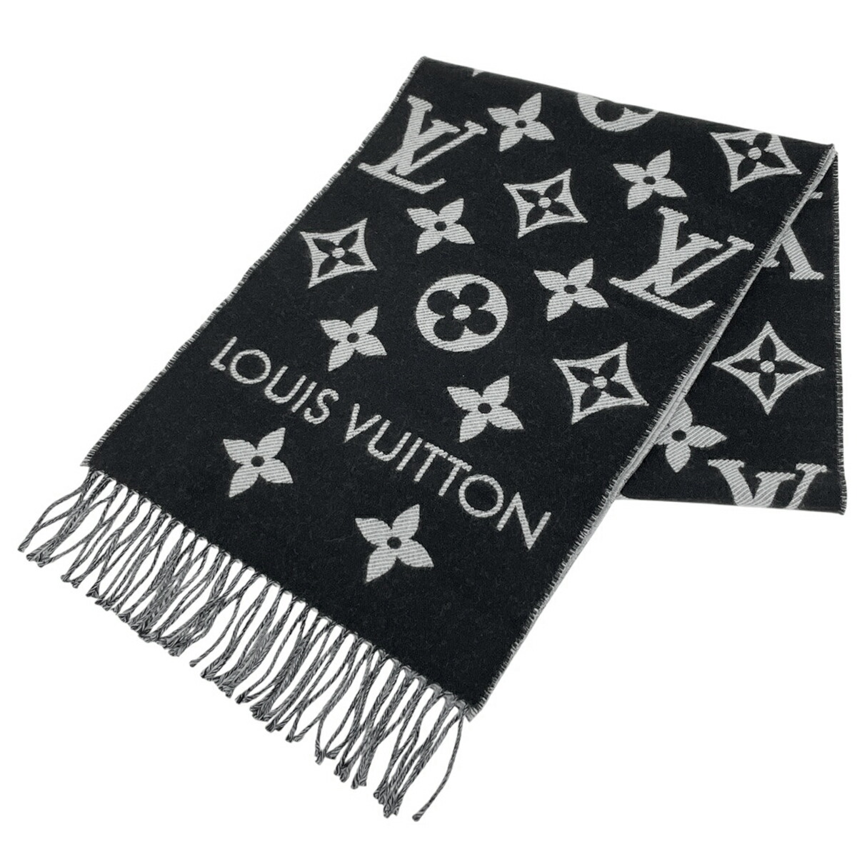 美品　ルイヴィトン　エシャルプ　モノグラム　ウール　マフラー 楽天市場】U【中古】LOUIS VUITTON【ルイ・ヴィトン】エシャルプ