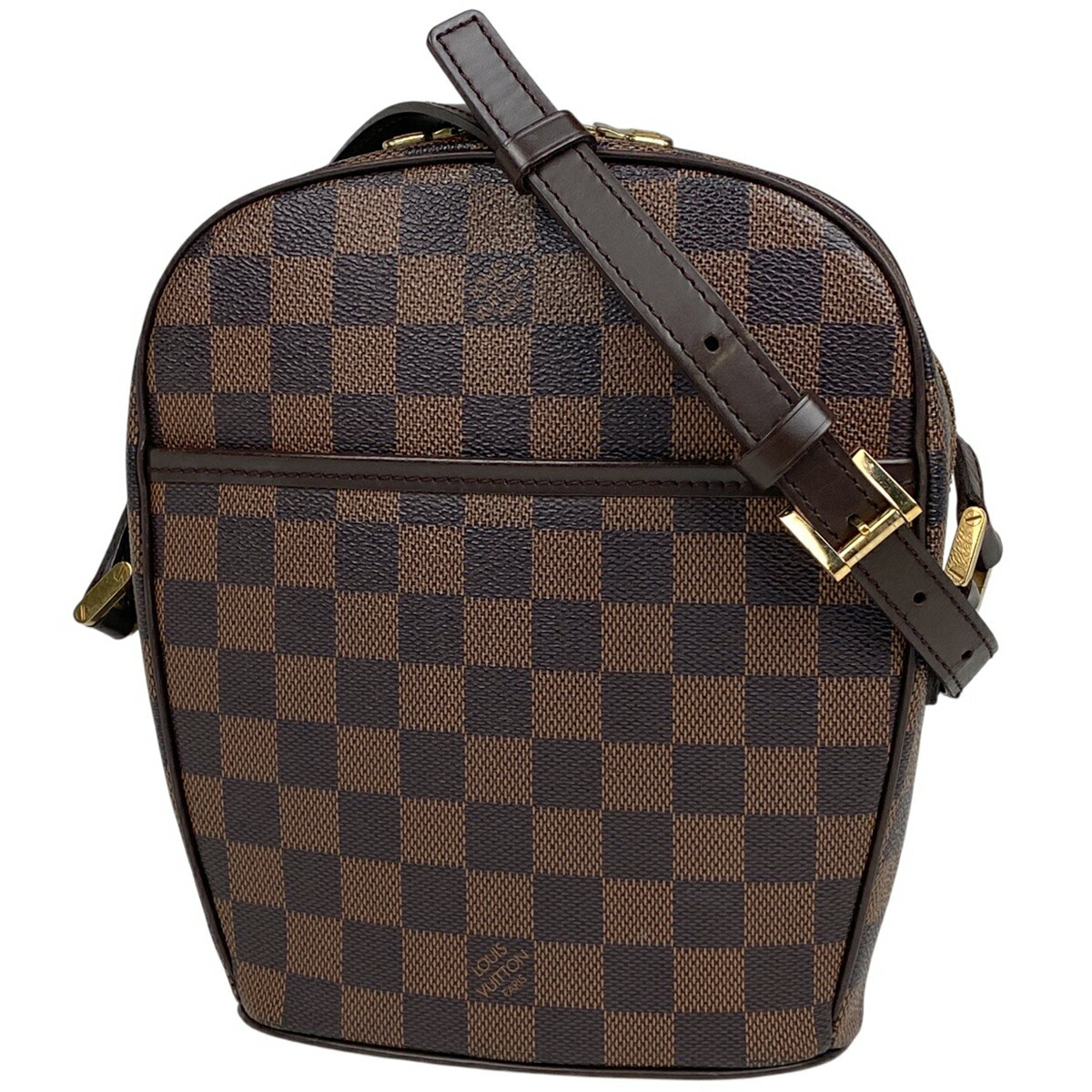 新品同様 ルイ ヴィトン バッグ ダミエ イパネマ PM ショルダー バッグ エベヌ ブラウン N51294 レディース 90303767 【中古】ブランド 楽天市場】ルイ ヴィトン ダミエ イパネマPM 斜め掛け ショルダー