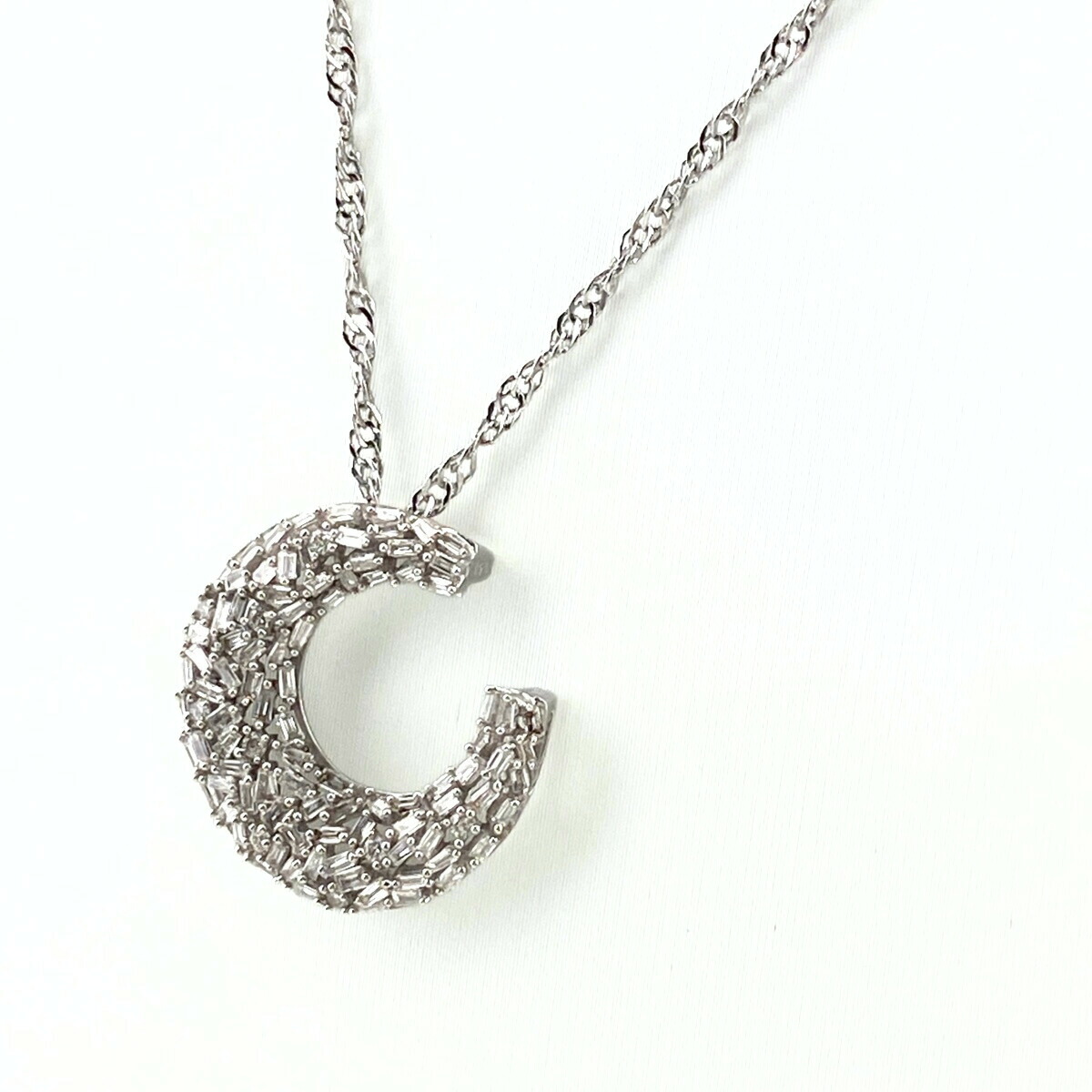 楽天市場】MIZUKI ミズキ ダイヤモンド クレセントムーン ネックレス