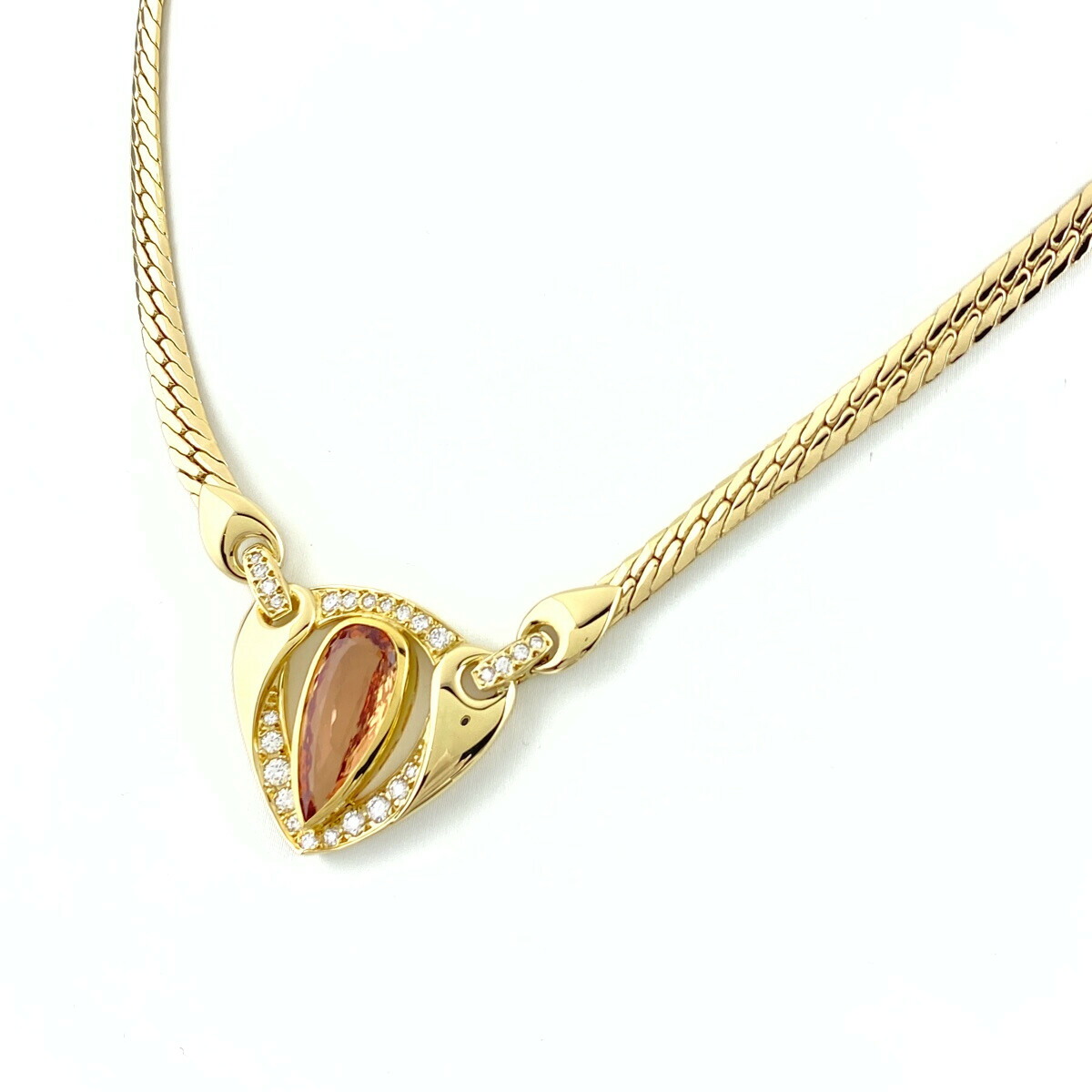 楽天市場】【中古】ミキモト インペリアルトパーズ ダイヤモンド