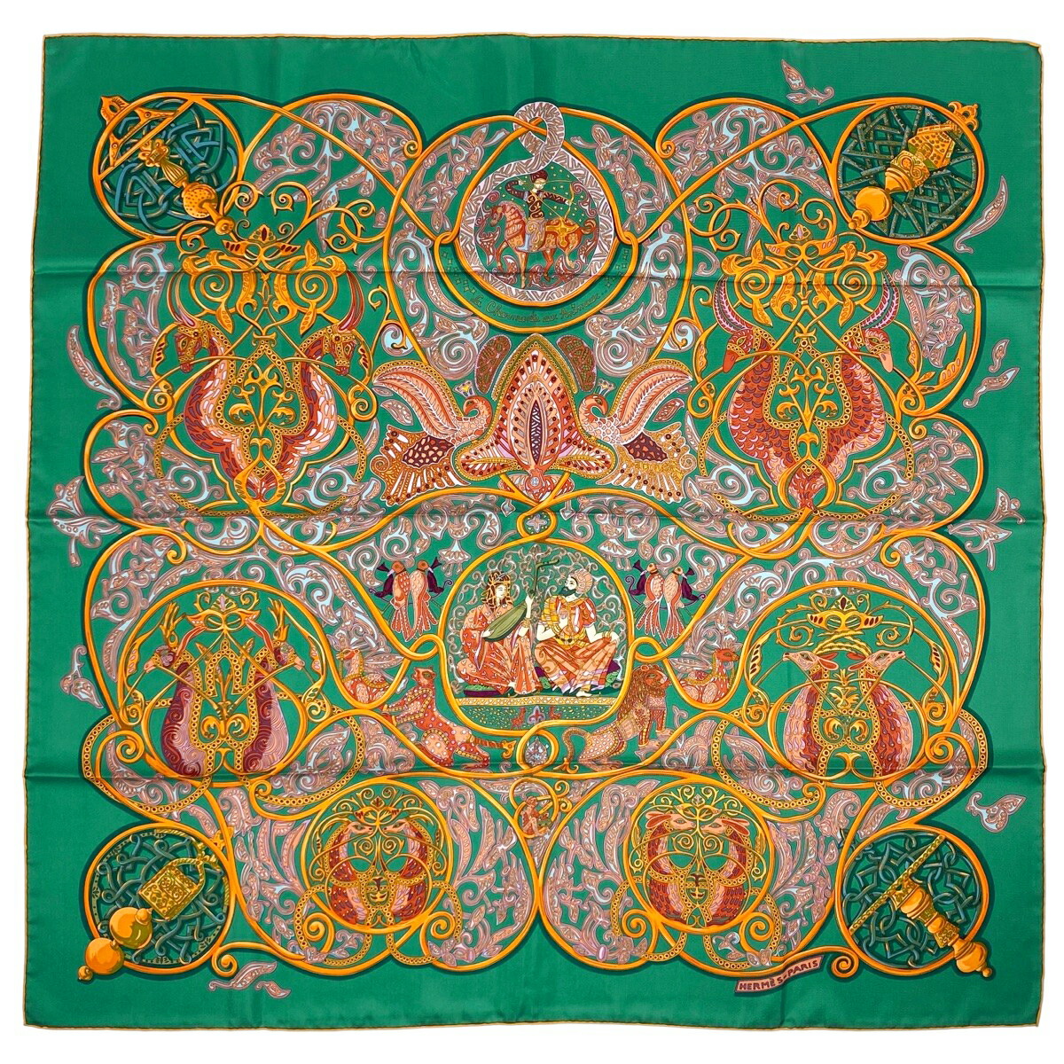 楽天市場】エルメス スカーフ カレ55 アニマル・バンダナ ANIMAUX