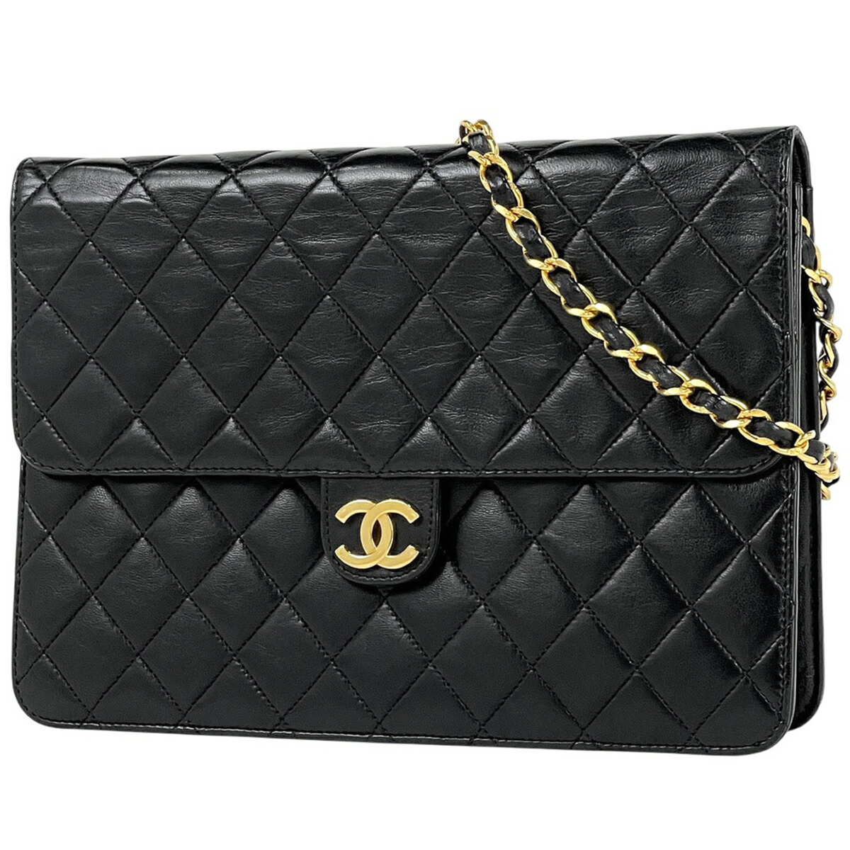 楽天市場】CHANEL シャネル 4番台 マトラッセ プッシュ式 ゴールド金具