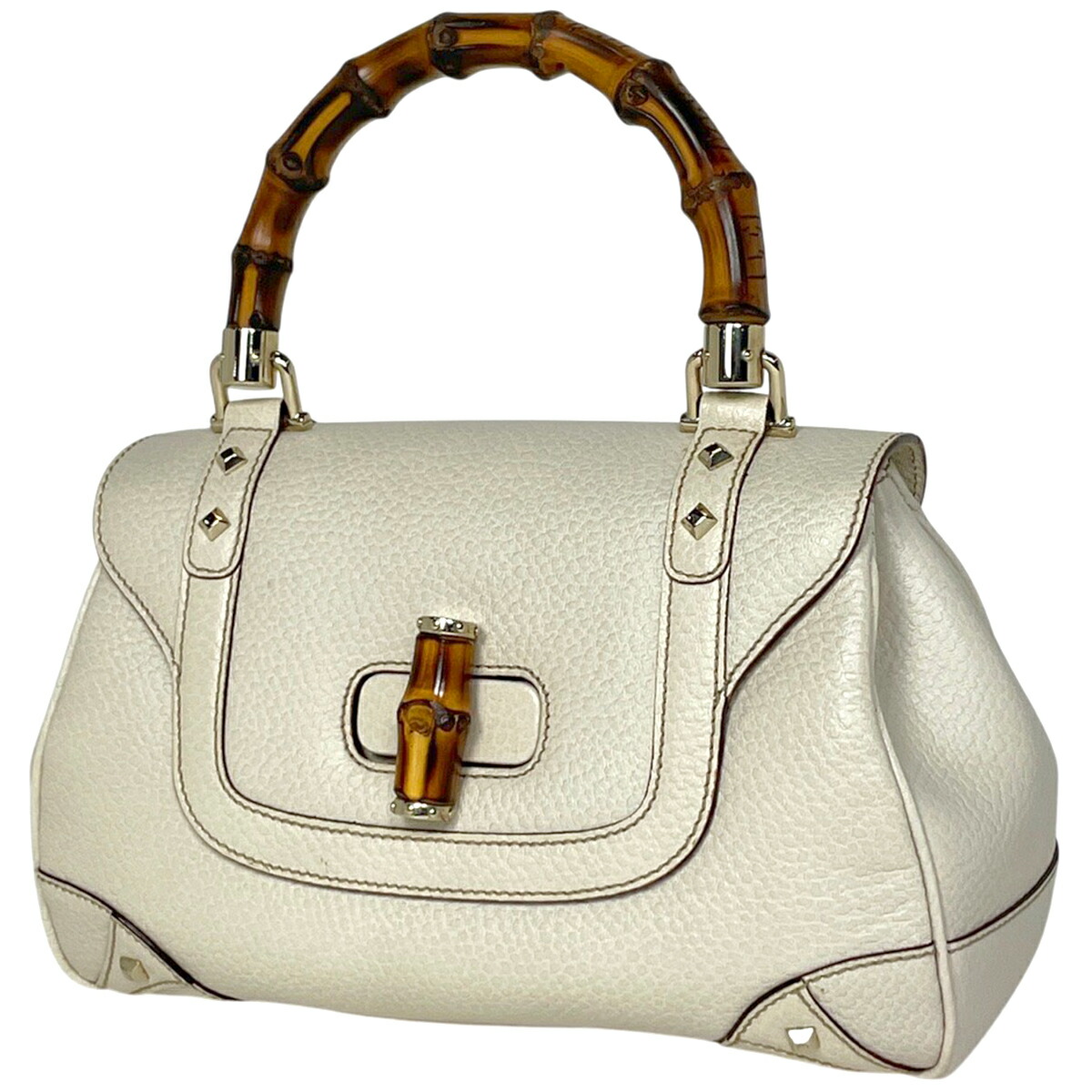 楽天市場】GUCCI グッチ 494340 別売ツイリースカーフ付き バンブー