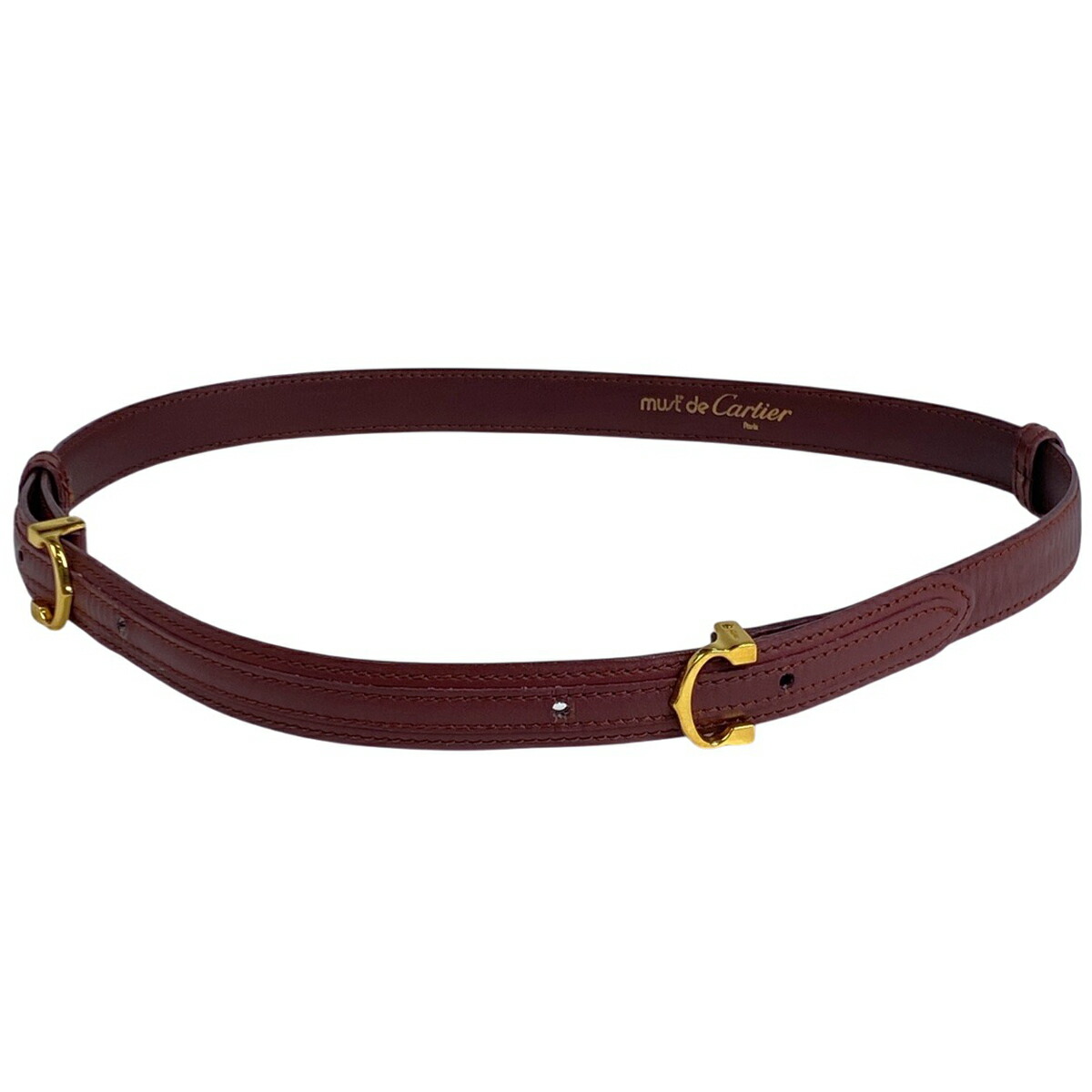 Cartier　レディース　ベルト CRL5000636 - パンテール ドゥ カルティエ ベルト - ブラック