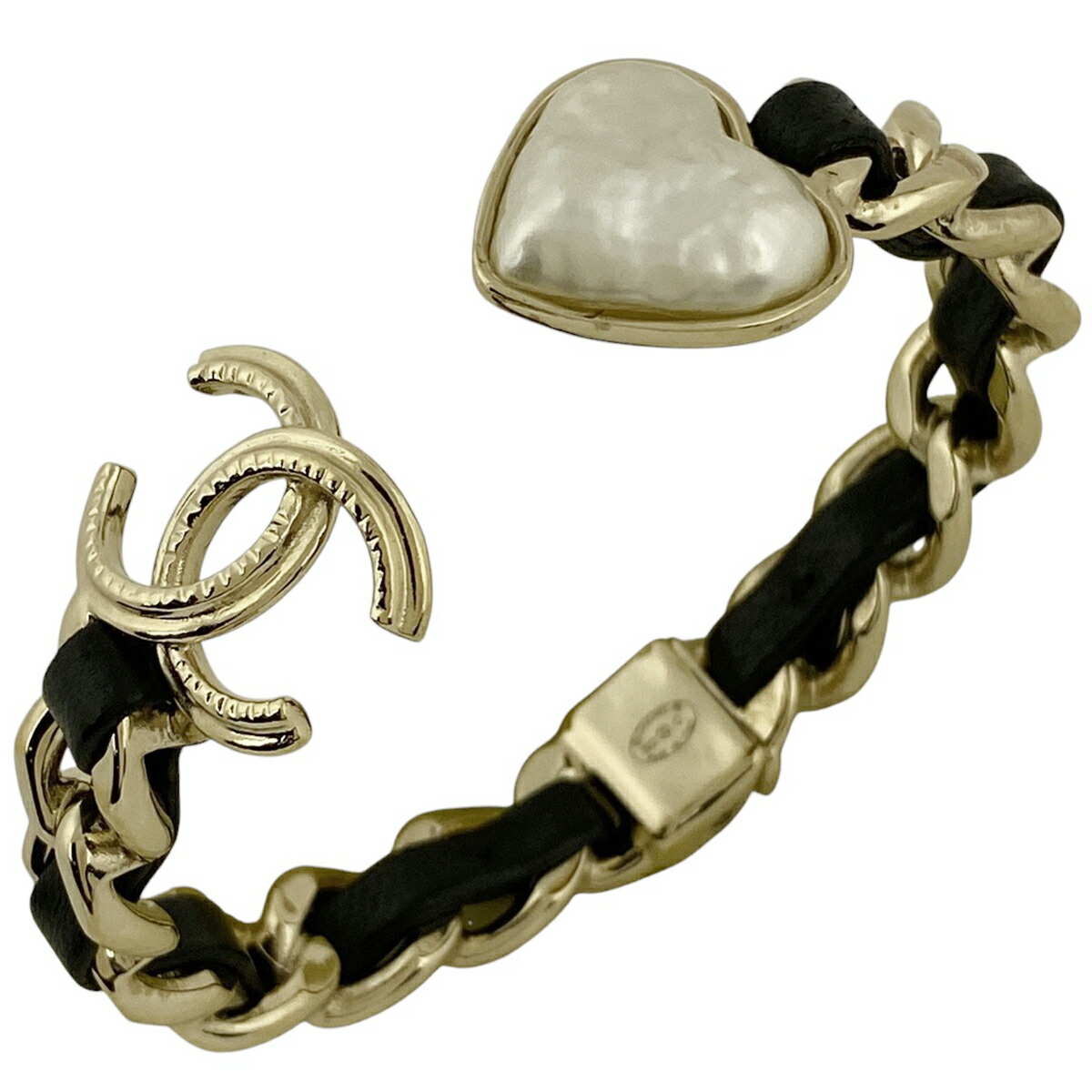 楽天市場】シャネル バングル アクセサリー ゴールド×ブラック