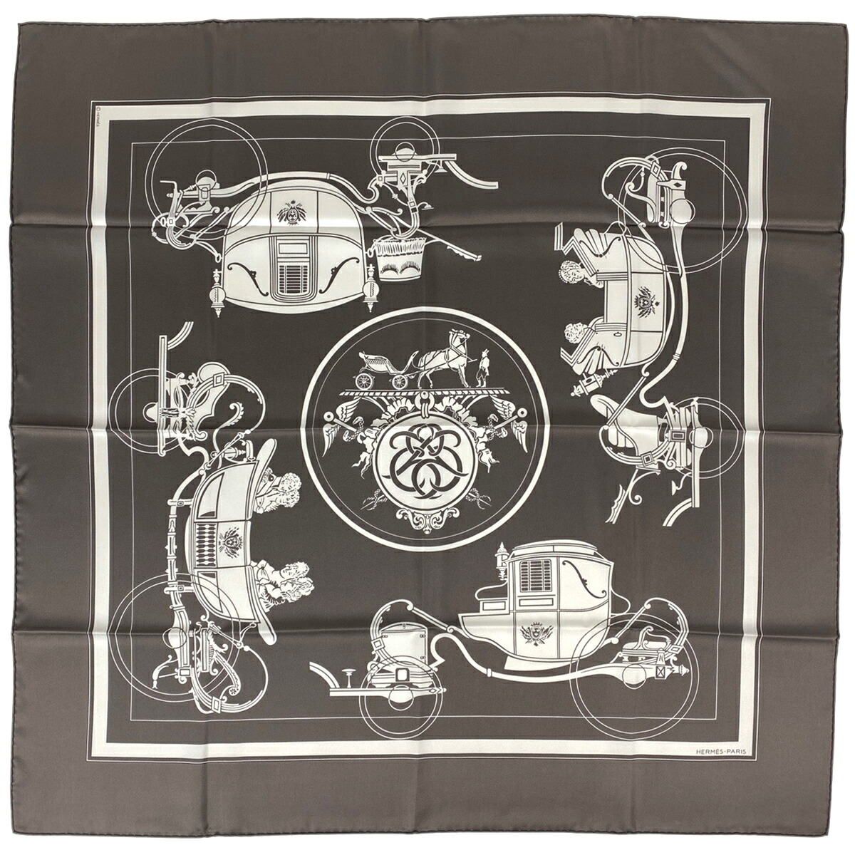 楽天市場】【新品】 エルメス スカーフ カレ 90 プリーズ ホールド ザ