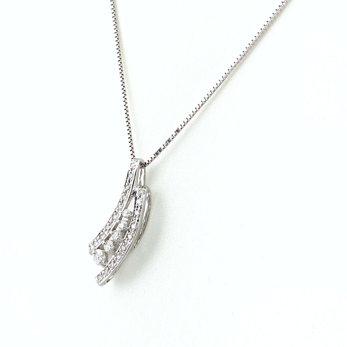 楽天市場】MIZUKIミズキ K14 1Pダイヤモンド クレセント ムーン