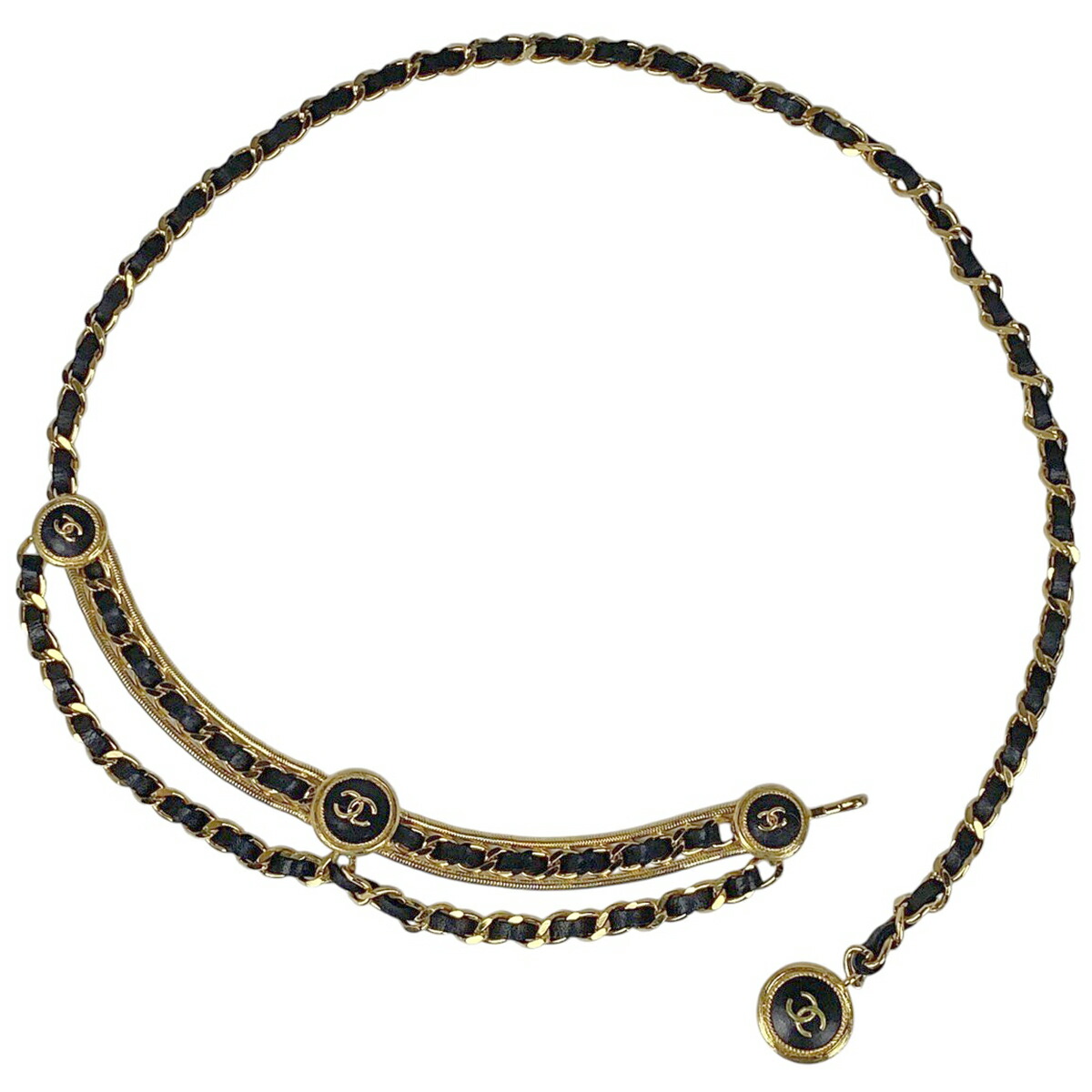 楽天市場】シャネル 乗馬 馬 モチーフ ベルト ゴールド メッキ