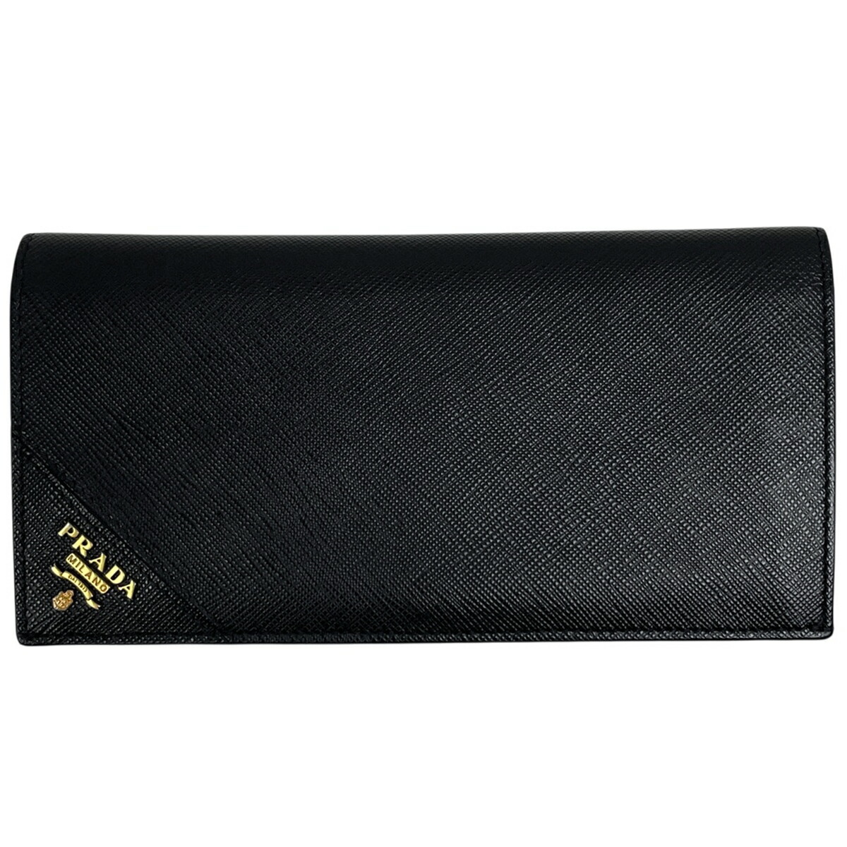 楽天市場】【箱あり】PRADA プラダ 二つ折り長財布 1MV025 ブラック