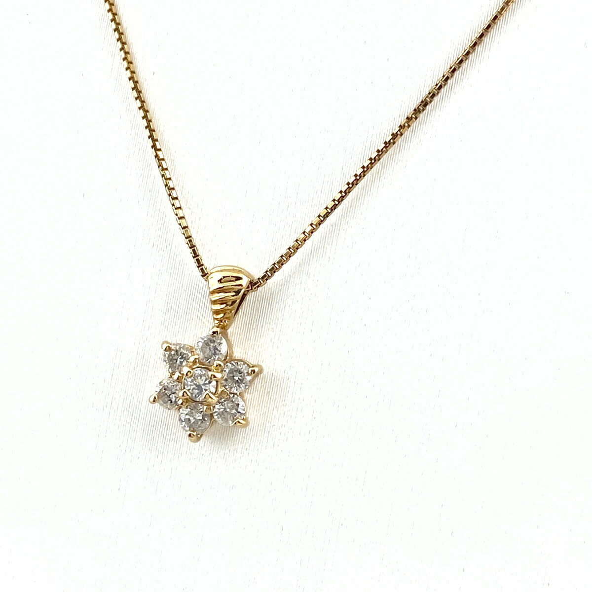 楽天市場】himieヒーミー K18 1Pダイヤ 0.28ct レーザーホール