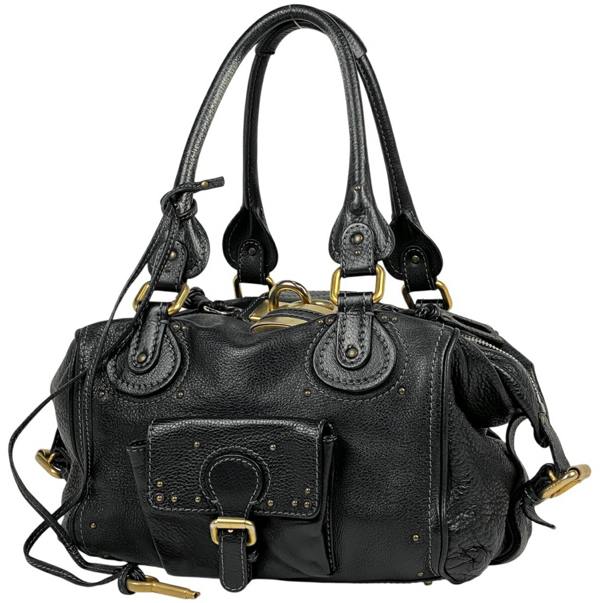 Chlne クロエ　パディントン　ショルダーバッグ　ハンドバッグ　♡ 楽天市場】Chloe クロエ パディントン バッグ 本物 レディース