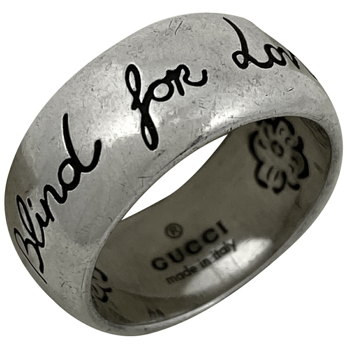 GUCCI ANGERFOREST ブルヘッド エナメル加工 リング 16号 GUCCI ANGERFOREST ブルヘッド エナメル加工 リング 16号