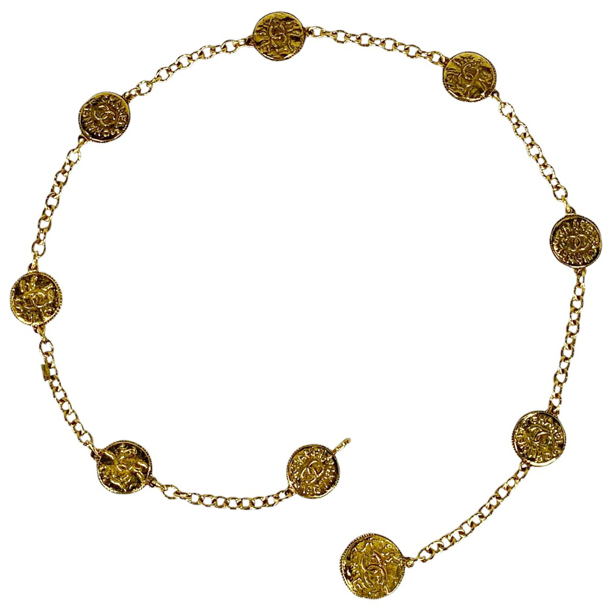 ⭐️美品正規品❗️CHANEL シャネル チェーン ベルト/モチーフココマーク CHANEL（シャネル） 美品 チェーンベルト ココマーク 1984