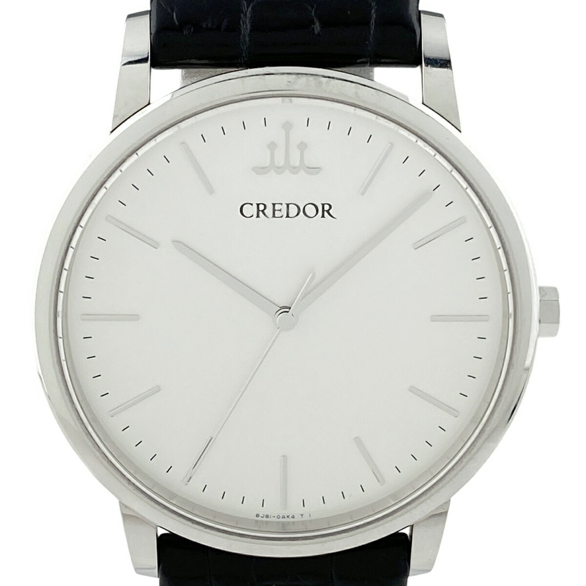 楽天市場】SEIKO セイコー クレドール 8J81-6B00 K18/SS 革ベルト