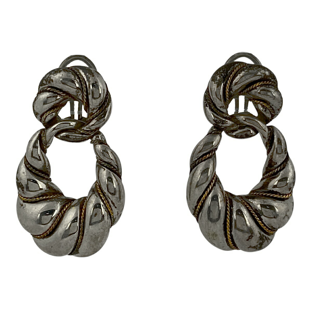 楽天市場】ティファニー ツイストロープ リングコンビ イヤリング